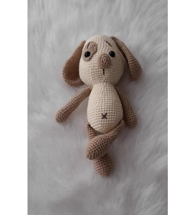 Sevimli Komik Köpüş Amigurumi Organik Oyuncak