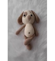 Sevimli Komik Köpüş Amigurumi Organik Oyuncak