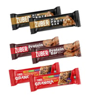 Zuber Atıştırmalık Bar 6 lı Karma Paket 3 Cesit