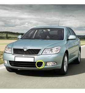 Skoda Octavia 2009-2012 Ön Tampon Alt Izgara Sol Parça 1Z0853665C