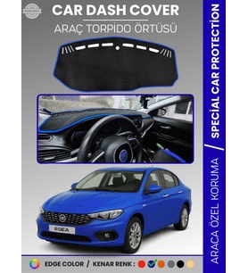 FIAT EGEA (2007-2021) EKRANSIZ Torpido Örtüsü Ön Göğüs Koruma Torpido Koruma Tam Uyum Kolay Montaj