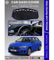 FIAT EGEA (2007-2021) EKRANSIZ Torpido Örtüsü Ön Göğüs Koruma Torpido Koruma Tam Uyum Kolay Montaj