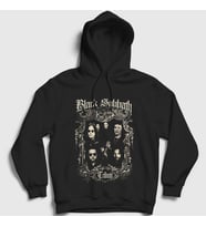 Presmono Unisex Siyah Tribute Black Sabbath Kapüşonlu Sweatshirt 18629tt