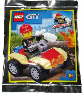 LEGO City 952009 Fireman with Quad Bike