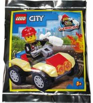 LEGO City 952009 Fireman with Quad Bike