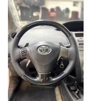 Toyota Corolla 2006-2010 Auris 2007-2009 Araca Özel Direksiyon Kılıfı 5D KRİSTAL NOKTA