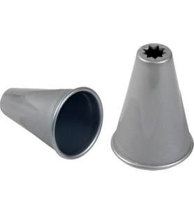 Plastik Tırtıl Kurabiye Kalıbı 3 Adet Birden - Metal Değildir (Renksiz)