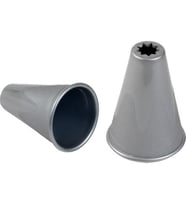 Plastik Tırtıl Kurabiye Kalıbı 3 Adet Birden - Metal Değildir (Renksiz)