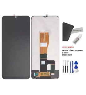 Oppo Realme C30 Uyumlu Lcd Ekran Dokunmatik Servis +B-7000 + TAMİR SETİ