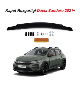 Dacia Sandero Kaput Rüzgarlığı  2021 Sonrası
