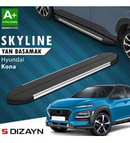 S-Dizayn Hyundai Kona Skyline Krom Yan Basamak 173 Cm 2018-2023 A+ Kalite