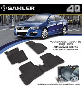 Volkswagen Passat B6 Havuzlu Paspas 4,5D Sahler 2005-2010 Arası
