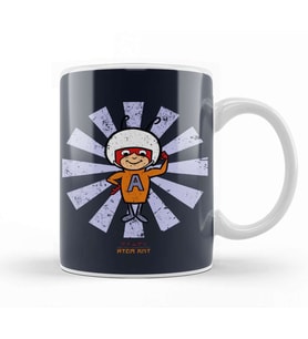 Atom Ant Retro Japanese Kupa Bardak Porselen