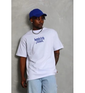 pilelistore- Erkek Baskılı T-Shirt Kısa Kol Bisiklet Yaka Regular Fit Rahat Kalıp Günlük Tişört - Be (Beyaz)