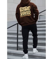 Unisex Rare Baskılı Eşofman Takımı (Kahverengi)