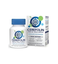 Alfasigma Cerefolin 30 Tablets Brain Wellness,Targeted for Cognitive, Improves Memory,Focus  Concentration, L-Methylfolate, N.A.C, B12, Neurologist Recommended. (Renksiz)