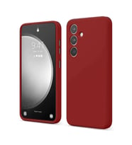 Northcity Samsung Galaxy S24 FE Uyumlu Kılıf First Silikon - Kırmızı