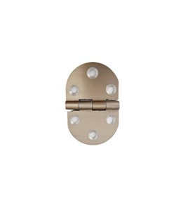 ALEMINYUM 4 CM EKO OVAL MENTESE 40 X 68 X 2,4 MM / 10 ADET