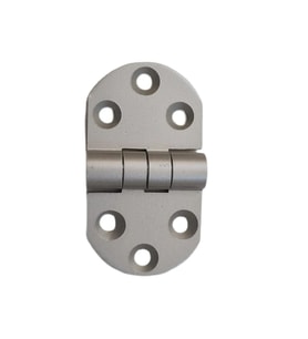 Alüminyum 4 cm Eko Oval Menteşe 40 x 68 x 2,4 mm – 10 Adet