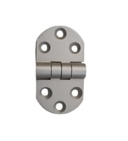 Alüminyum 4 cm Eko Oval Menteşe 40 x 68 x 2,4 mm – 10 Adet