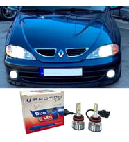 Renault Megane 1 Led Xenon Kısa Far Ampulü H7 Duo Yeni Seri Beyaz