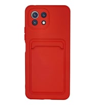 Durukar® Mi 11 Kılıf Kelvin Kartvizitli Silikon - Kırmızı