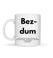 Bezdum Yazılı Karadeniz Mizah Temalı Kupa Model 239 Komik Baskılı Seramik Kahve Kupası