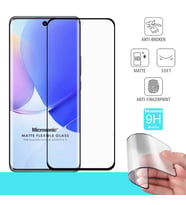 Microsonic Huawei Nova 9 Seramik Matte Flexible Ekran Koruyucu Siyah