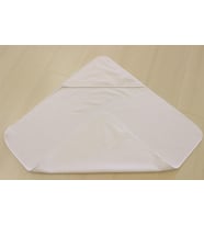 Ender Home Bebek Kundağı Yeni Doğan Bebek Banyo Havlusu Triga Kadife Kundak Standart-Beyaz