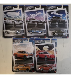 Hot Wheels Silver Series HRT81-979G 5'li Set (Çok Renkli)