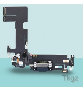 Apple İphone 13 Full Şarj Soketi Filmi FLEX (SİYAH)