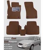 FORD FİESTA (1995-2002) Uyumlu EVA Paspas Tam Set–Araca Özel,Su Geçirmez,Kolay Montaj