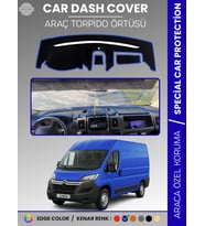 CITROEN JUMPER X290 KASA (2014-2024) Torpido Örtüsü Ön Göğüs Koruma Araca Özel Çatlamayı Önler