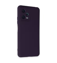Xiaomi Redmi Note 12 5g Kılıf Nano İçi Kadife Silikon - Mor