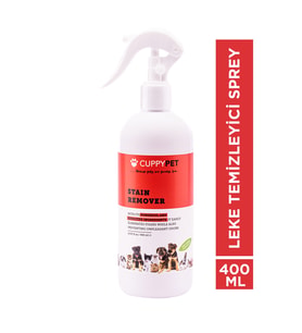 Cuppypet Evcil Hayvanlar İçin Leke Temizleyici Sprey 400 ml