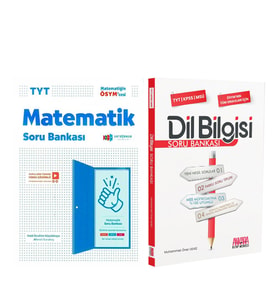 Antrenman Yayınları TYT Matematik ve AKM Dil Bilgisi Soru Bankası Seti 2 Kitap