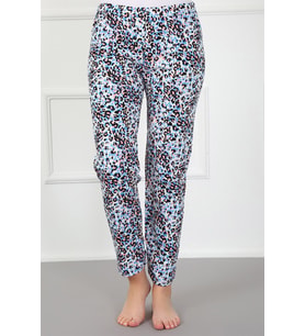 Akbeniz Kadın Pamuklu Alt Pijama 27437 (Ekru)