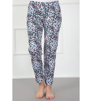 Akbeniz Kadın Pamuklu Alt Pijama 27437 (Ekru)