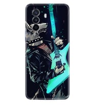 Huawei Nova Y70 Y90 Nova 9 SE  Kılıf Desemli Silikon Dog Guitar 1789