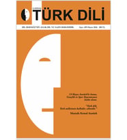 Çağdaş Türk Dili Dergisi 459.Sayı Mayıs 2026