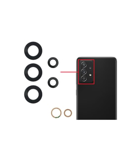 Samsung Galaxy A72 Uyumlu Kamera Lensi Cam SM-A725F