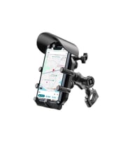 Gidon Bağlantılı Güneş Ve Yağmur Korumalı 360° Derece Ayarlanabilir Motosiklet Bisiklet Telefon Tutu