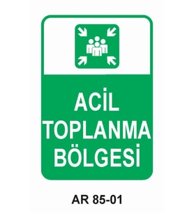 İŞ GÜVENLİĞİ UYARI LEVHASI 1 ADET PVC 21 X 29CM