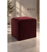 Kare Dekoratif Puf 45x45 cm Modern Tasarım