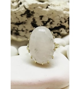 MALAGA MİLKY QUARTZ YÜZÜK - AK717
