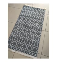 GABARDİN HALI DECORA 0045 GRİ MODERN KAYMAZ HALI 80X150 CM