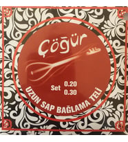 Cogur 004/CST Bağlama Tel Seti - Uzun Sap (Geleneksel - 0.20)  Yüksek Gerilime Dayanıklı Çelik ve Sırma Yapısı, Geleneksel Bağlama Tınısı, Kararlı Akort Karakteri  Uyum: Tüm Standart Uzun Sap Bağlamalar