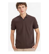 Defacto Regular Fit Pilise Kahverengi Erkek T-Shirt B6382AX/BN581
