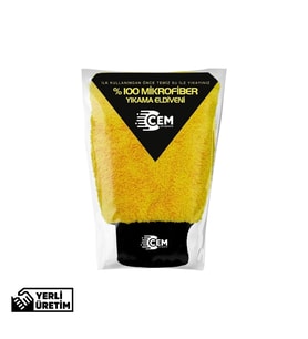 CEM CAR CARE Mikrofiber Yıkama Ve Pasta Eldiveni (ATLANTİK-SOHO ANTRASİT)