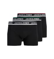Jack & Jones JACSWAY Solid Erkek Boxer 3'lü Paket Pamuklu Rahat